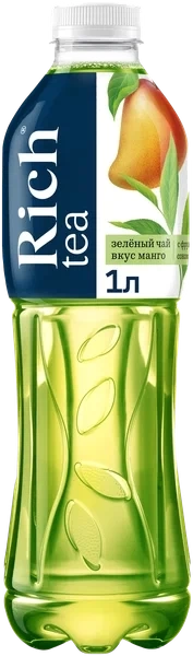 Зеленый чай со вкусом манго 0.5л ПЭТ фото 1
