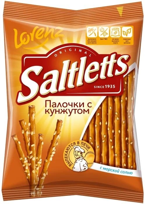 Соломка (палочки) с кунжутом 60г фото 2