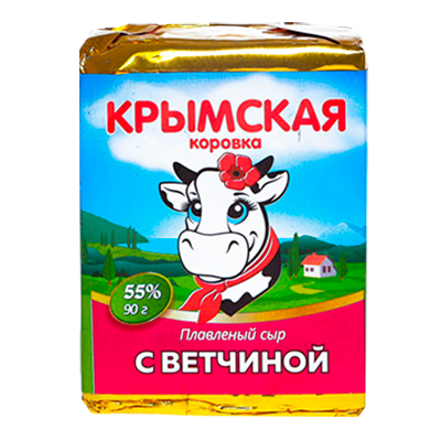 Сыр плавленный С ветчиной 40% 90г фото 1