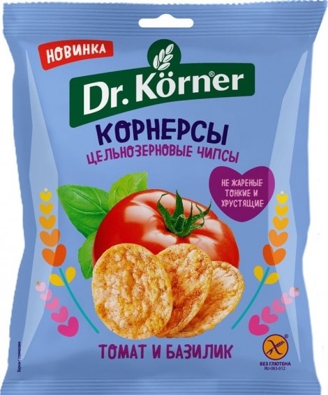 Чипсы цельнозернов Вял томаты/базилик 50г фото 2