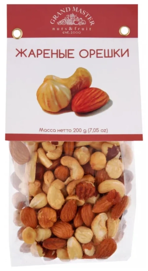 Смесь Жареные орешки  Grand Master 200г фото 1