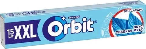 ЖевРез Orbit Нежная мята XXL 20.4г фото 1