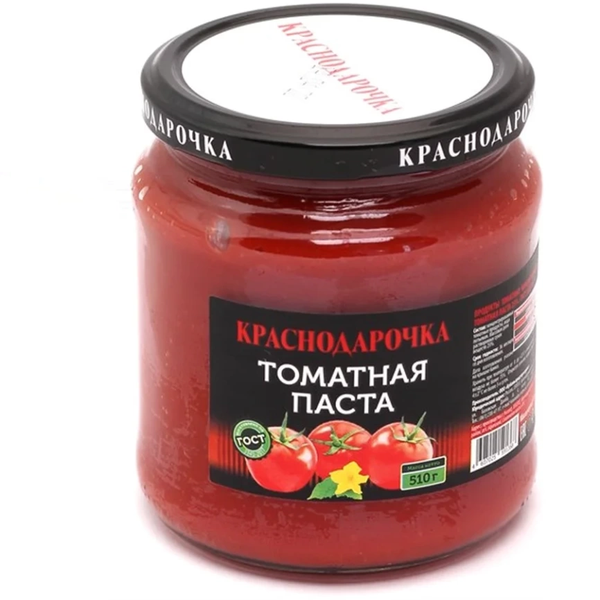 Томатная паста 25% с/б 510г фото 1