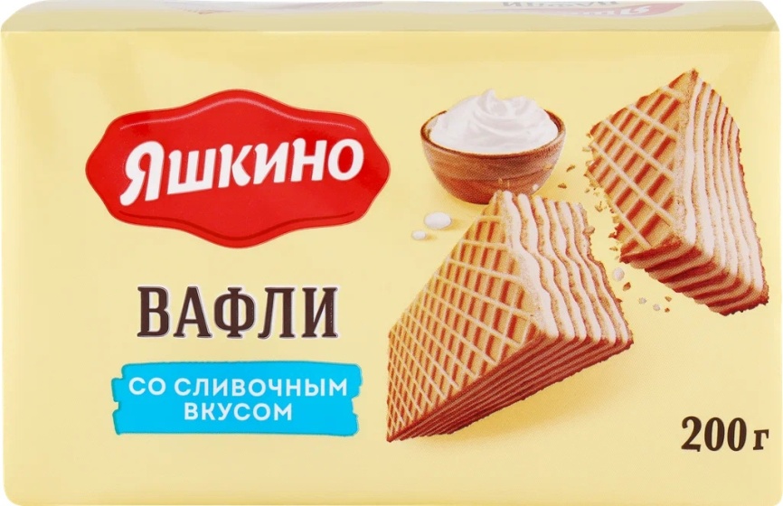 Вафли Сливочные 200гр фото 2