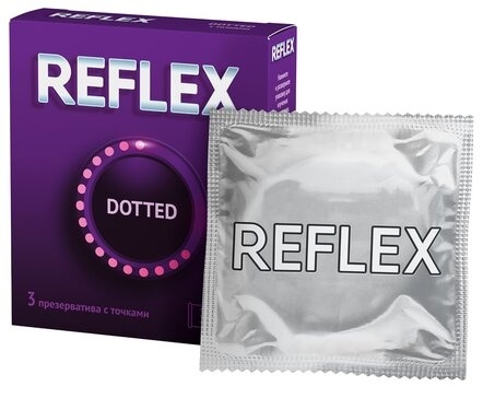 Презервативы Reflex №3 Dotted фото 1