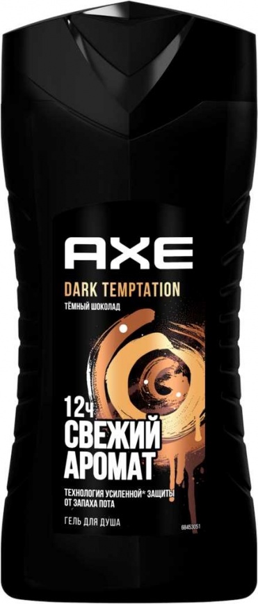 Гель д/душа  Axe Dark Temptation 250мл фото 1