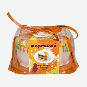 Торт Карамельно-ореховый 900г фото 1