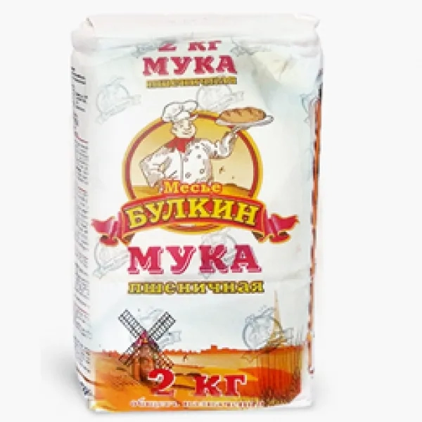 Мука пшеничная в/с 2кг фото 1