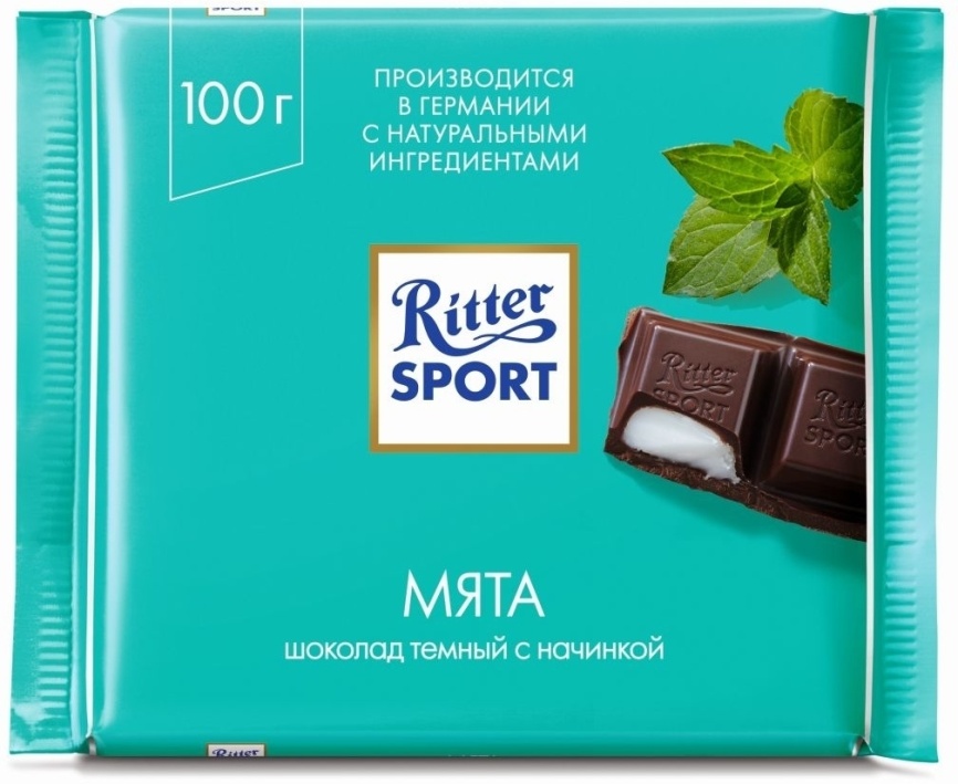 Шоколад темный Мята 100г фото 2