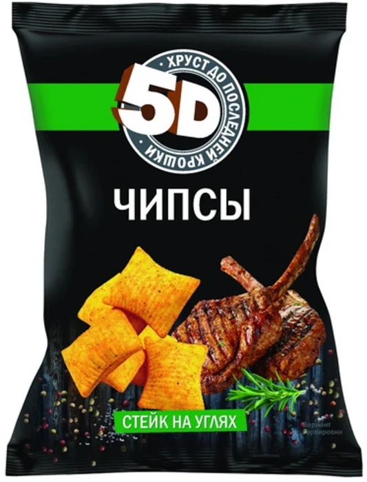 Чипсы Стейк на углях 90г фото 1