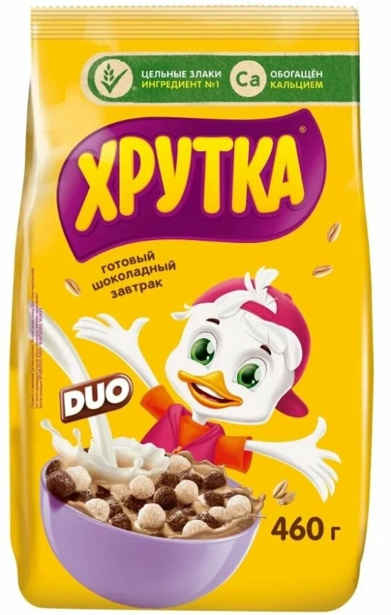 СухЗавтрак Хрутка ДУО Шарики 200г фото 1