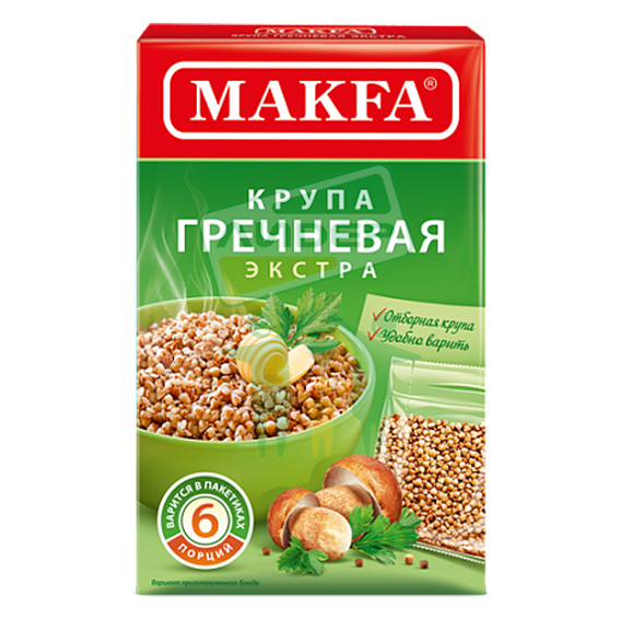 Гречневая в/п (4шт*100г) ядрица фото 1