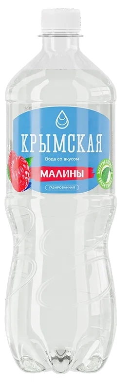 Вода газ Крымская Малина 1л пэт фото 1
