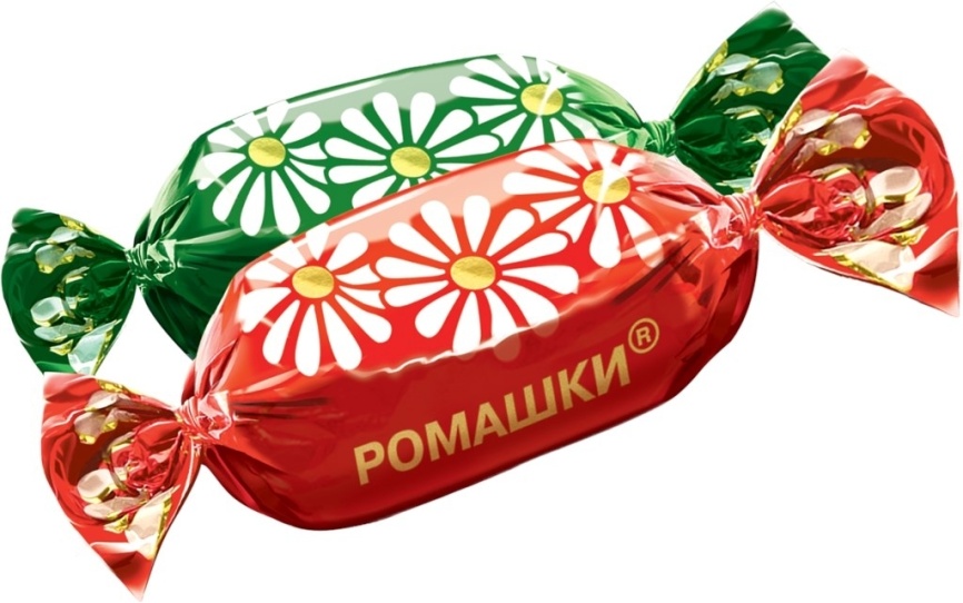 Конфеты Ромашки вес фото 2