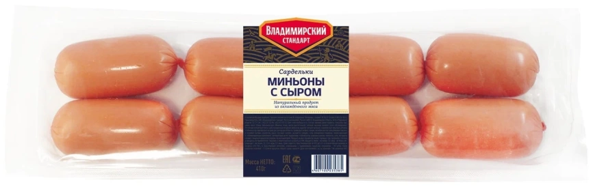 Сардельки Миньоны п/а 410г фото 1
