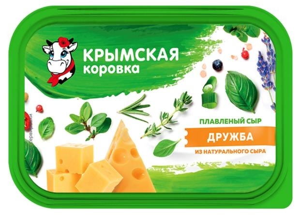 Сыр плавленый Дружба 40% 180г ванночка фото 1