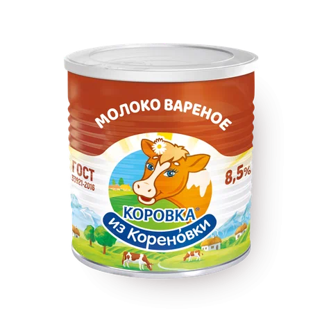 Сгущённое молоко варёное 8.5% ключ ж/б 360г фото 1