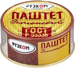 Паштет Эстонский литография 117г ж/б фото 1