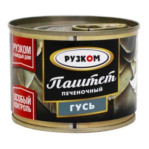 Паштет печеночный (вкус.гусиного мяса) 180г фото 1
