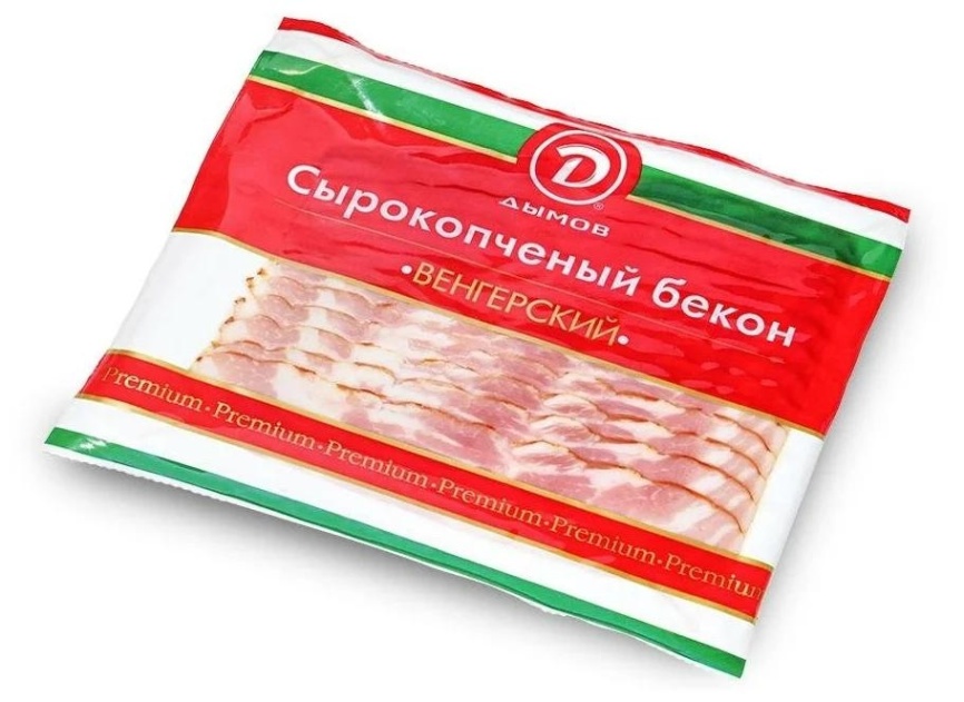 Бекон Венгерский с/к нарезка 150 г фото 2