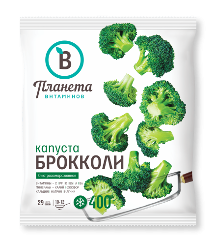 Капуста брокколи 400г фото 1