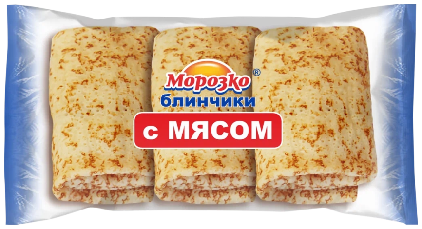 Блинчики с мясом 210гр фото 2