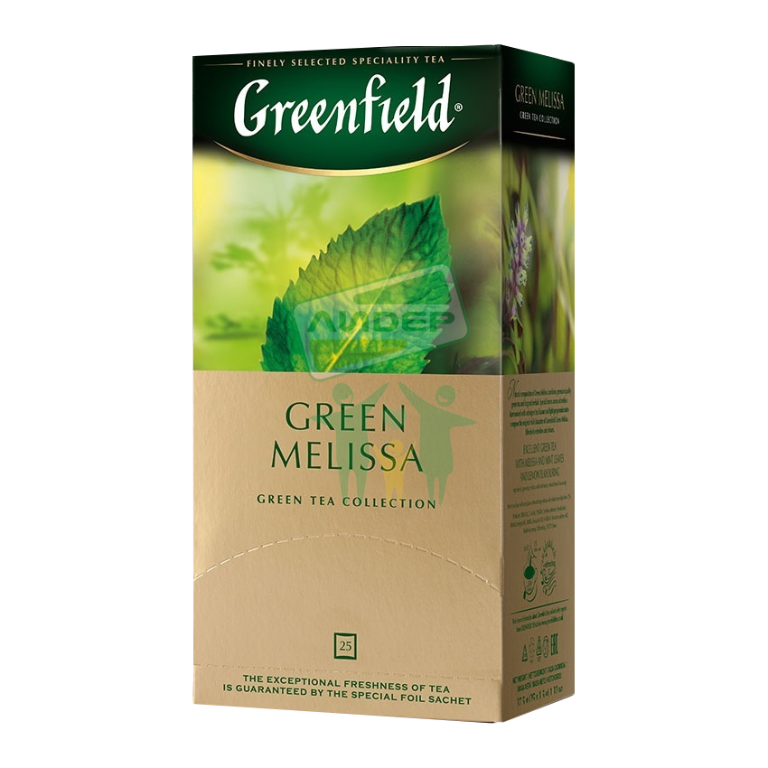 Чай Green Melissa (25*1.5г) фото 1