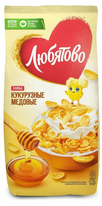 Готовый завтрак медовые 250г фото 2
