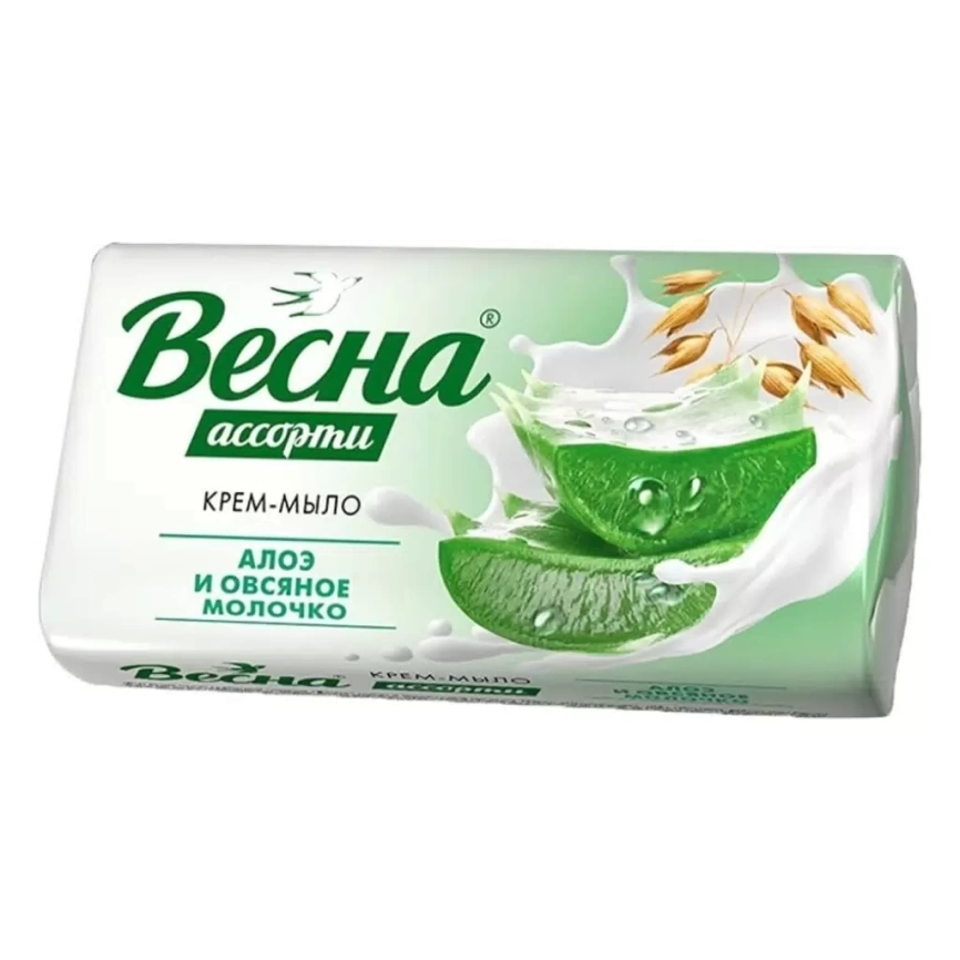 Мыло Алоэ/овсян молочко 90г фото 1