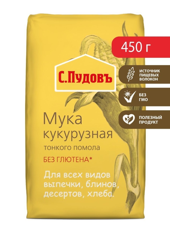 Мука Кукурузная 450г фото 1