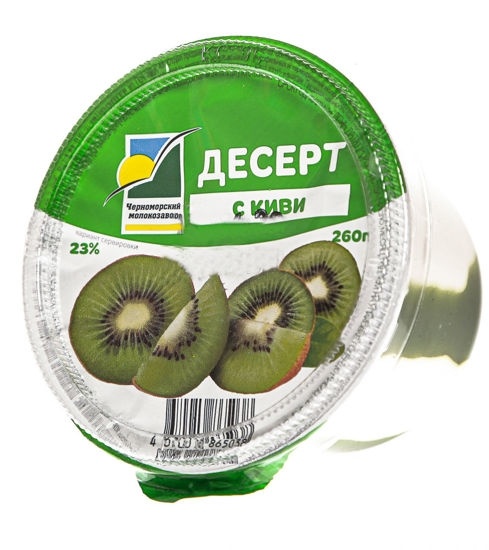 Десерт творожный с киви 5% 260г фото 1