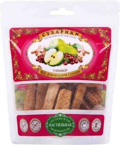 Сухарики Клюква б/с 40г фото 1