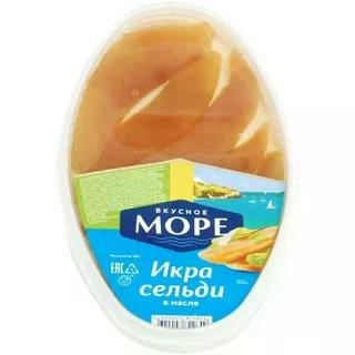 Икра сельди в масле Ястыковая в/у 115г фото 2