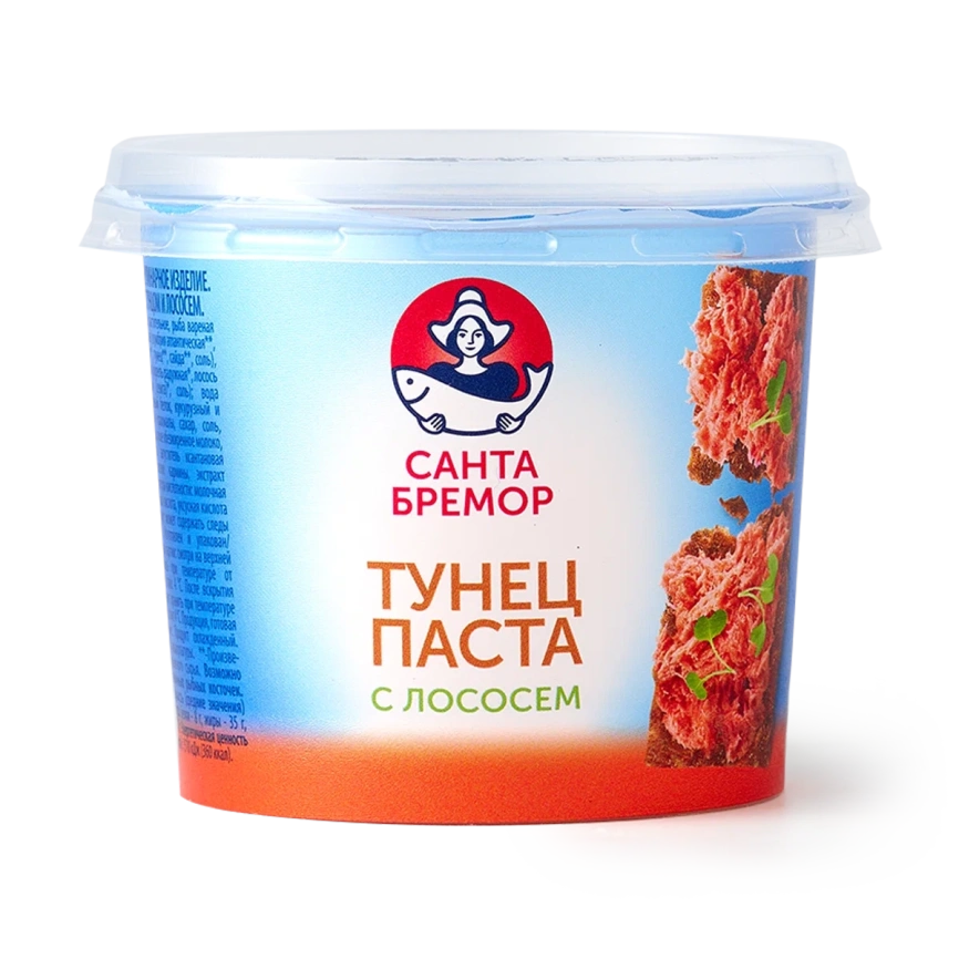 Паста Тунец/лосось 140г фото 1