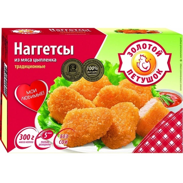 Наггетсы хрустящие 300г фото 1