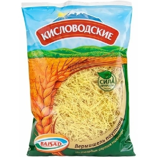 Вермишель (Кисловодская) паутинка гофр. 400г фото 1
