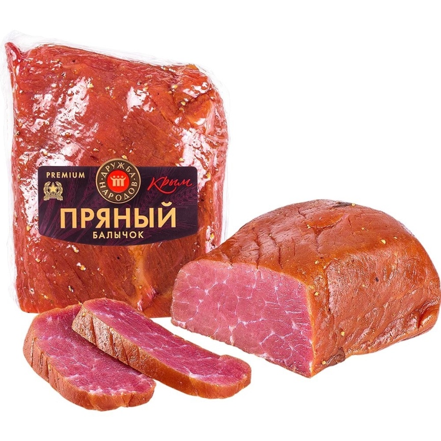 Балычок Пряный свин с/к нарезка 100 гр фото 2