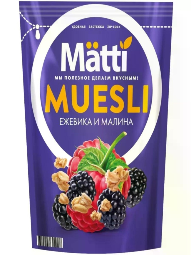 Мюсли Ежевика/малина д/п 250г фото 2