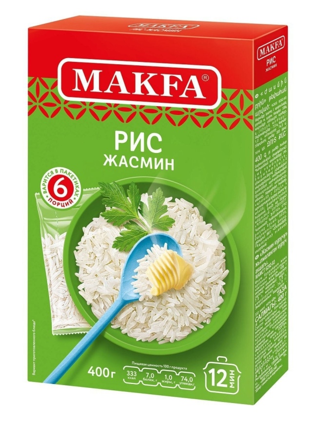 Рис Жасмин 400г фото 1