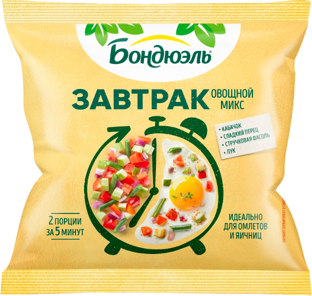 Завтрак Овощной микс с кабачком 200гр. фото 1
