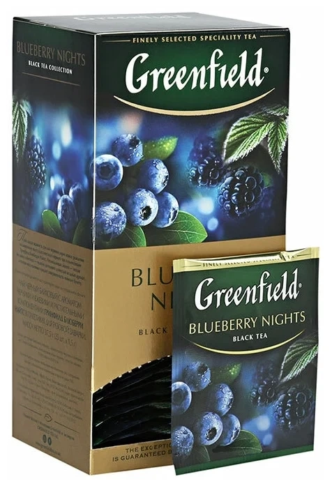 Чай Blueberry Nights (25*1.5г) фото 1