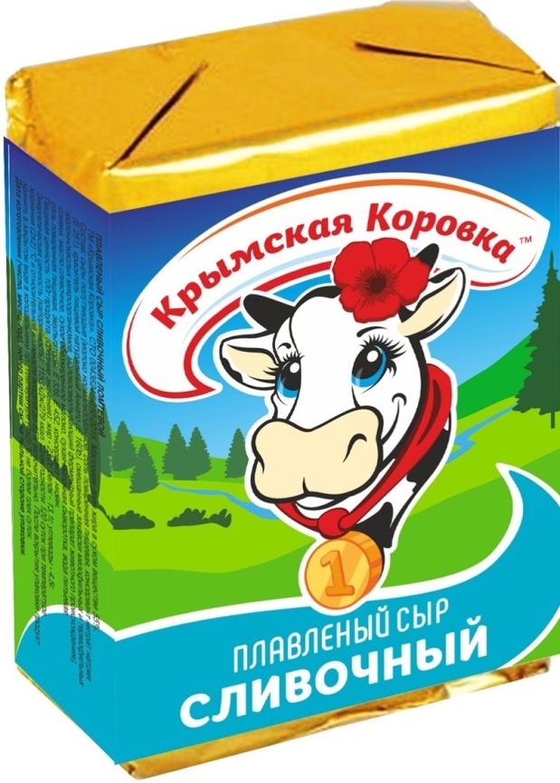 Сыр плавленный Сливочный 45% 90г фото 2