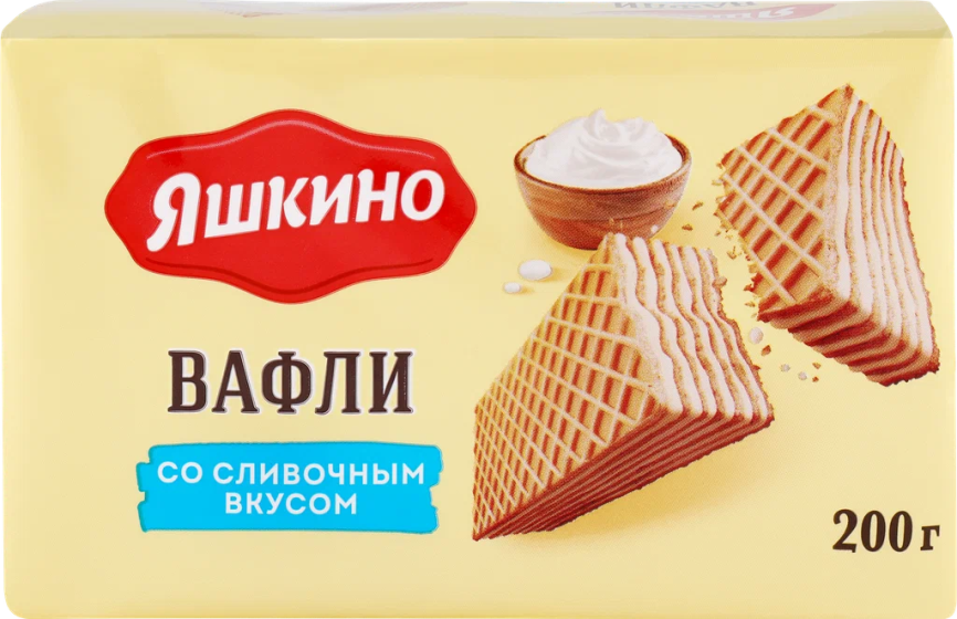 Вафли Сливочные 200гр фото 2