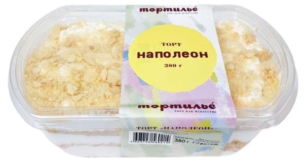 Торт Наполеон заливной 0.380 кг фото 1