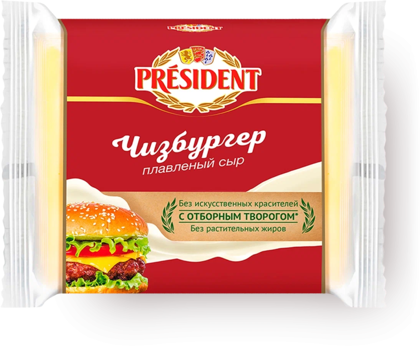 Сыр Мастер бутерброда Чизбургер 40% 150г фото 1