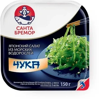 Салат из морских водорослей Чука 150г фото 1