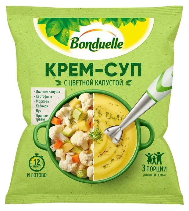 Крем-суп из цветной капусты 350г фото 1