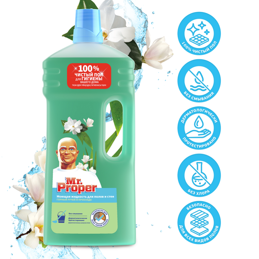 М-р Пропер 500мл Горный ручей и прохлада фото 1