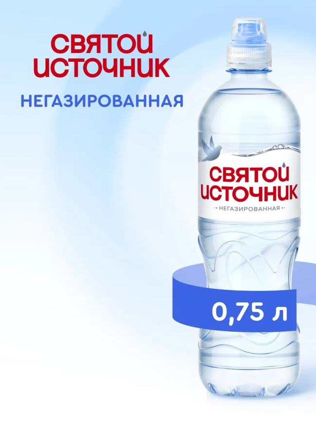 Вода минеральная н/газ 0.75л Спорт фото 1