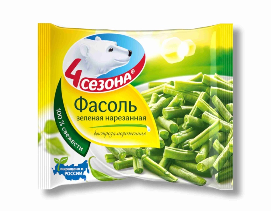 Фасоль зелёная резанная 400г фото 1